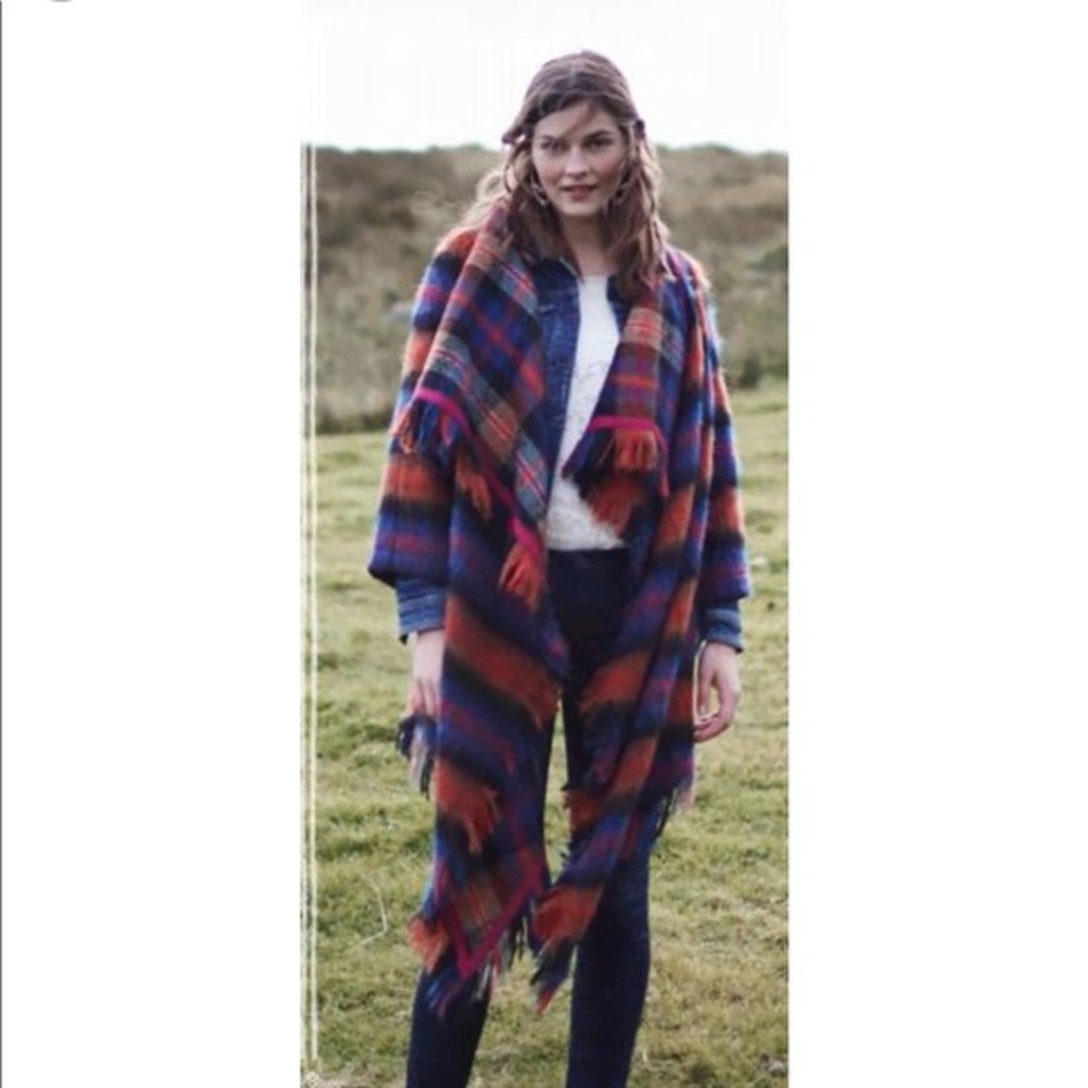 Anthropologie Multi Color Sweater Jacket